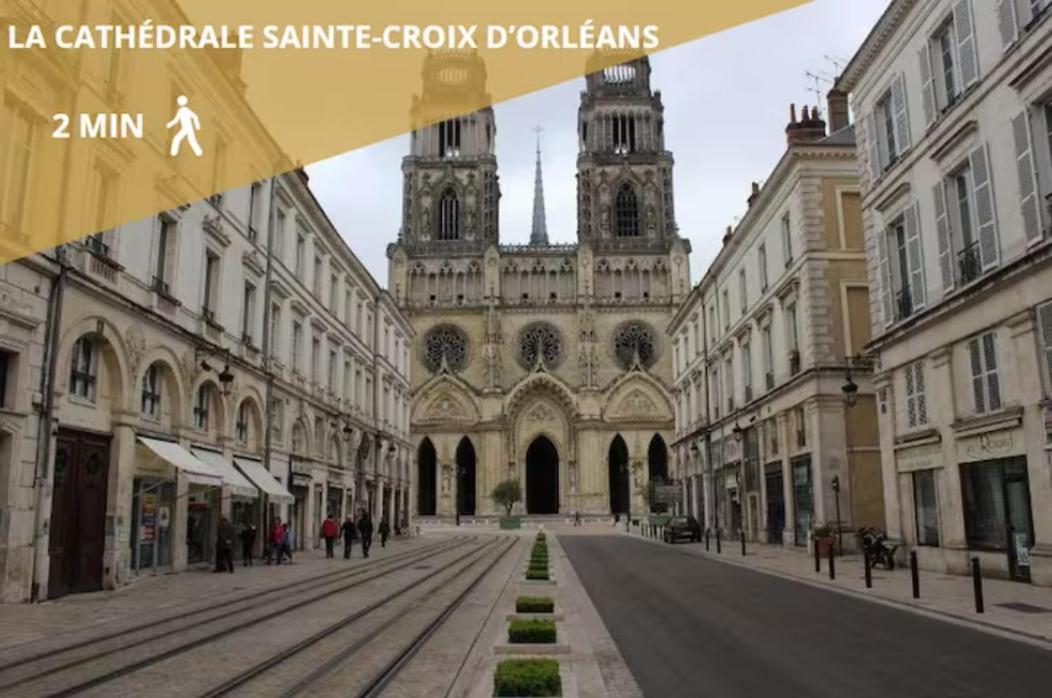 Апартаменти Charmant Studio Vue Cathedrale Quartier Historique Орлеан Екстер'єр фото